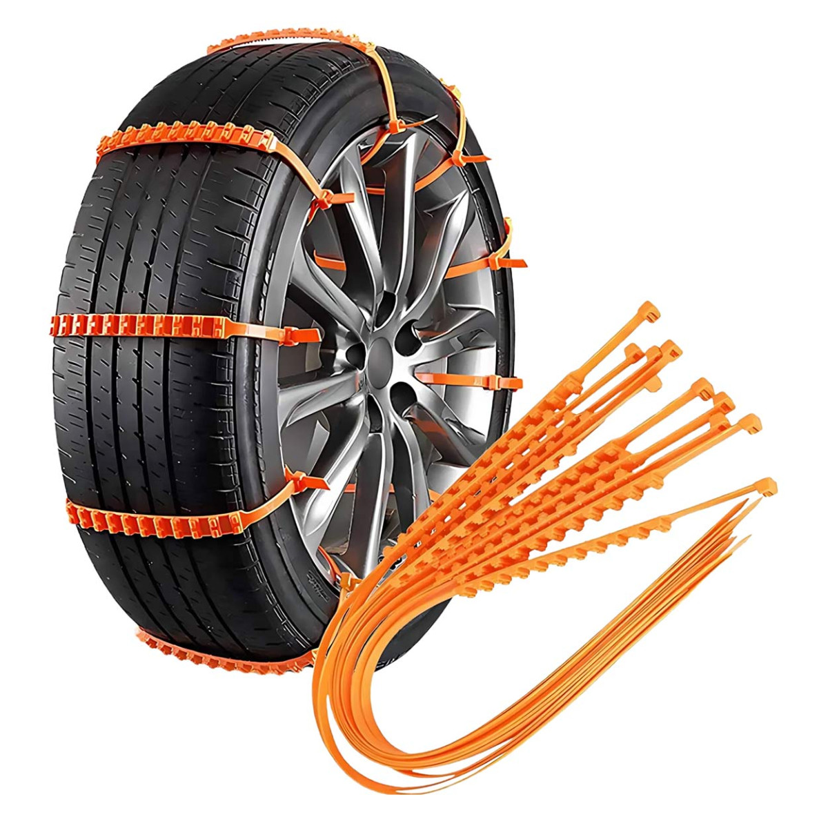 Set mit Antirutschstreifen für Reifen, 920 mm, 10 Stück, AMIO-04949