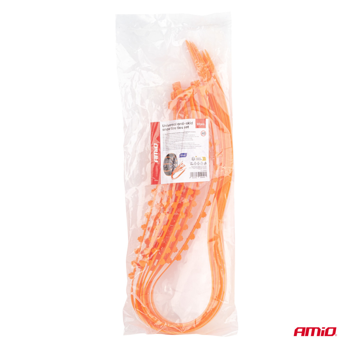Set mit Antirutschstreifen für Reifen, 920 mm, 10 Stück, AMIO-04949
