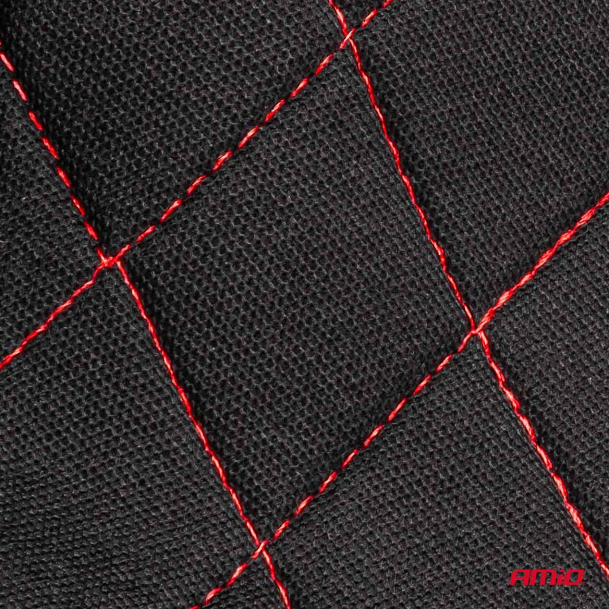 Universelle Sitzbezüge SC-03 - schwarz/rot