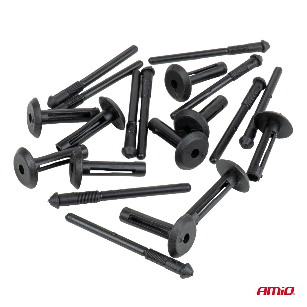 Universal-Spreiznieten-Set 54/29 mm, Ø 6/4 mm, 10 Stück, AMIO-05031