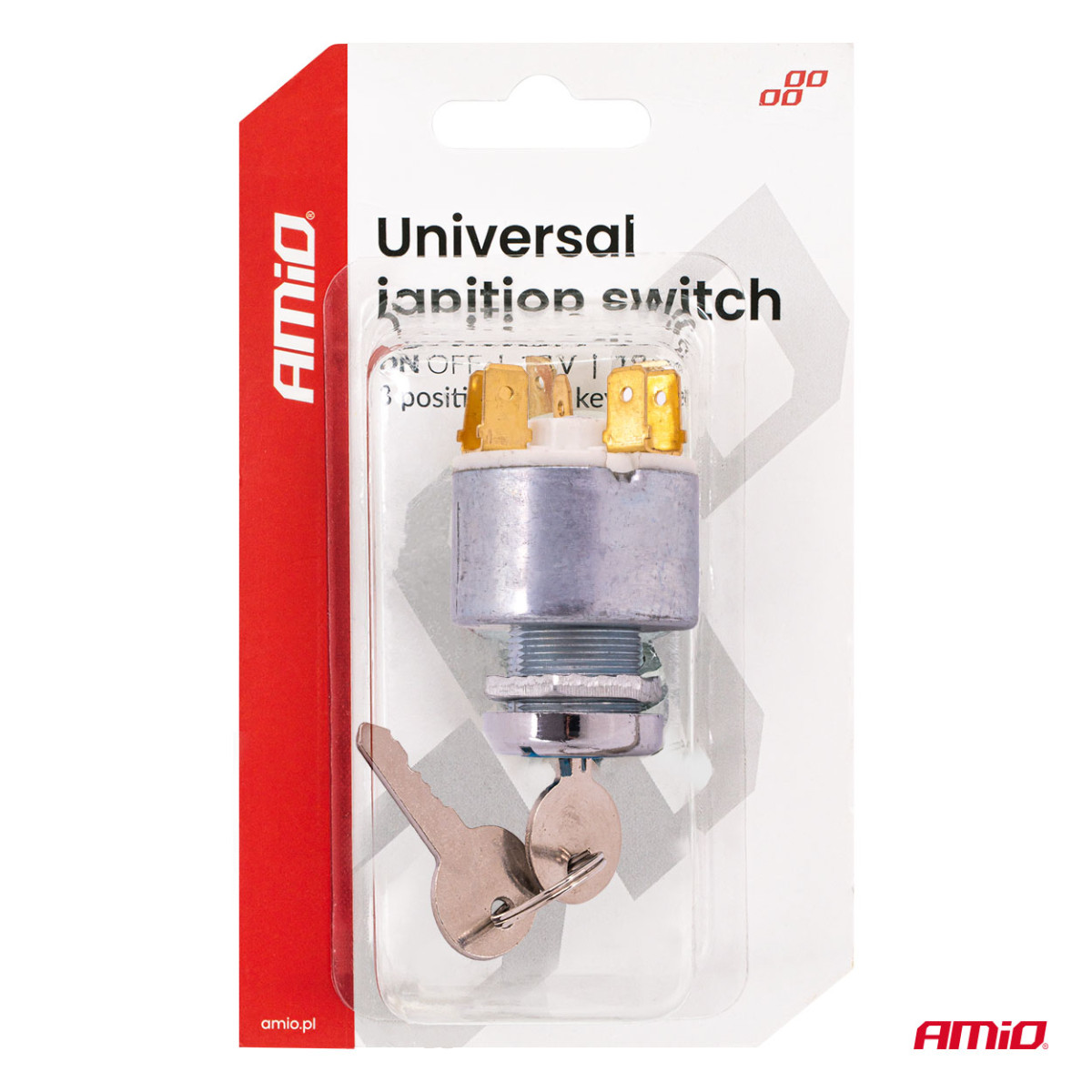 Universeller Zündschalter 12 V AMIO-04437