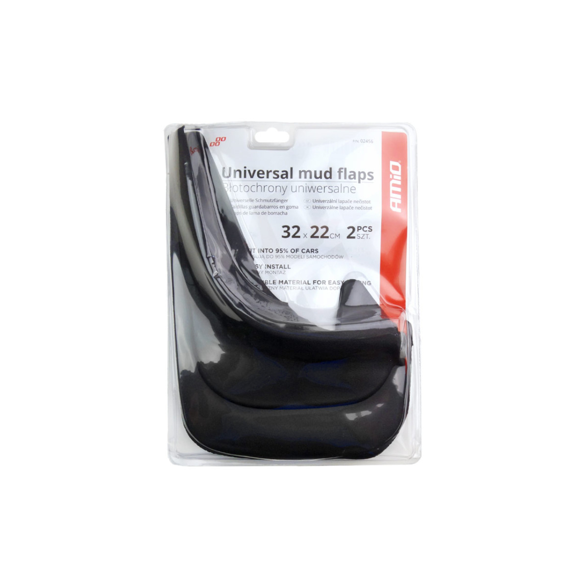 Universelle Schutzbleche 32x22cm 2 Stück. MF01 AMIO-02456