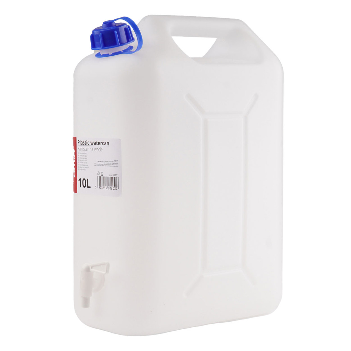 Kunststoff-Wassertank mit Wasserhahn 10L AMIO-03202
