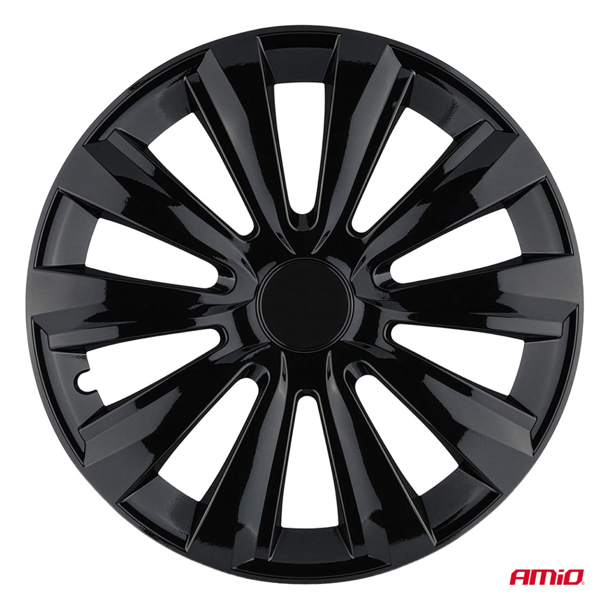 Radkappen 4 Stück DELTA BLACK 15"