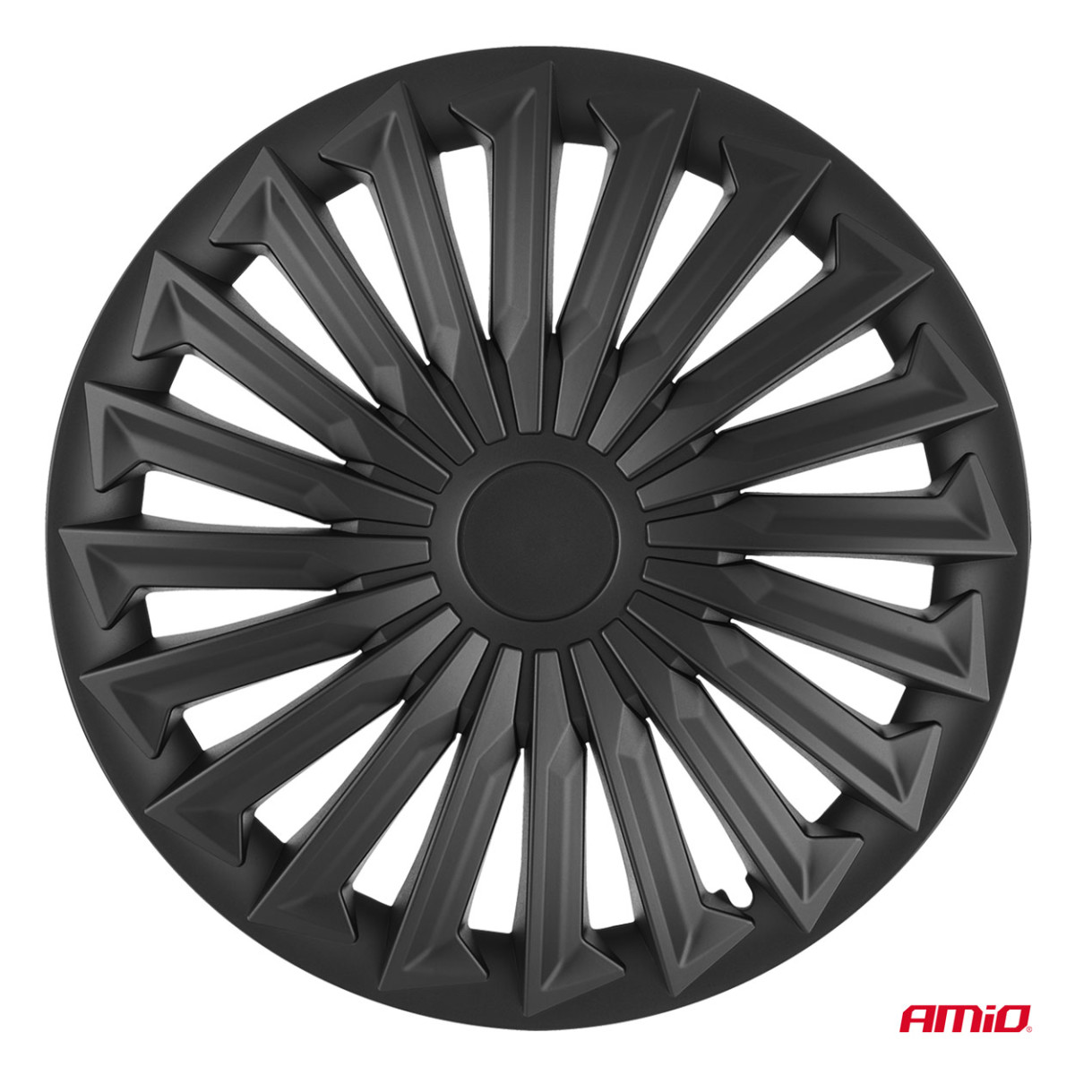Radkappen 4 Stück JOY BLACK MAT 16"
