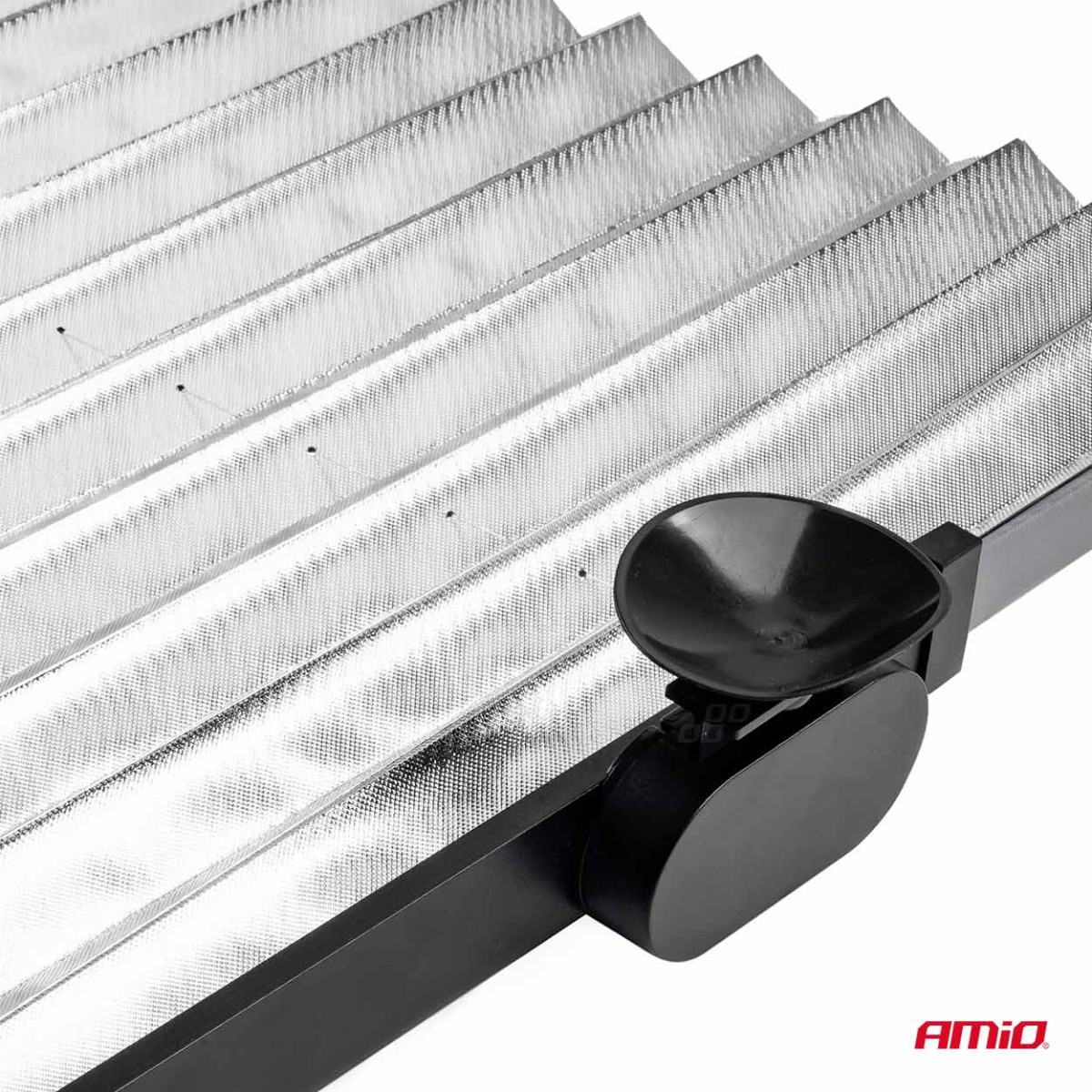 Faltbarer Sonnenschutz für die Windschutzscheibe 120x46 cm AMIO-02910
