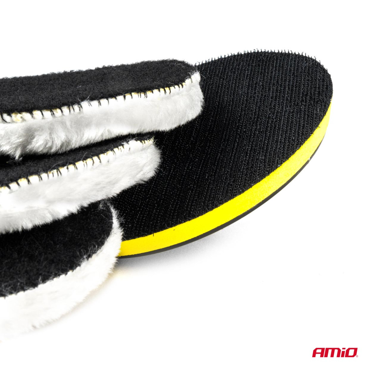 Wollpolierscheiben, 5 Stück.