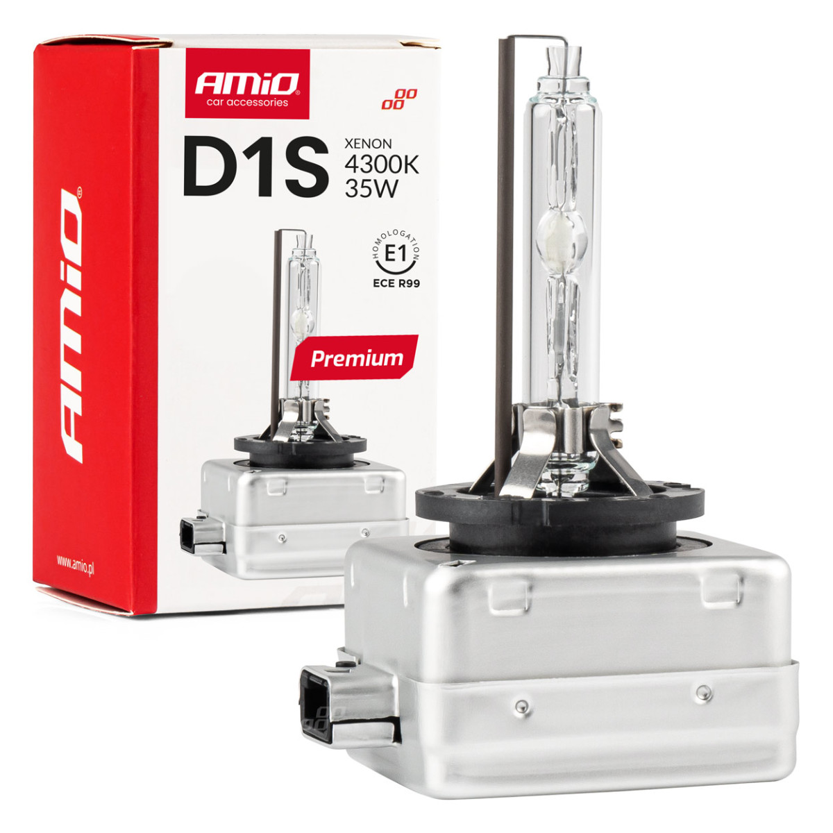 Xenonlampe D1S 4300K PREMIUM AMIO-01408