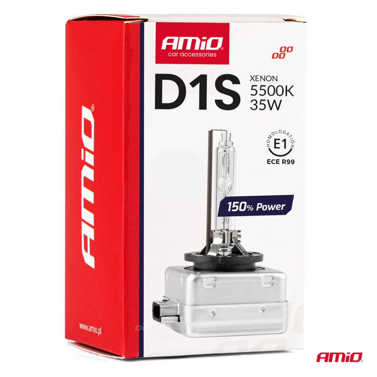 Xenonlampe D1S 5500K 150% LEISTUNG AMIO-01968