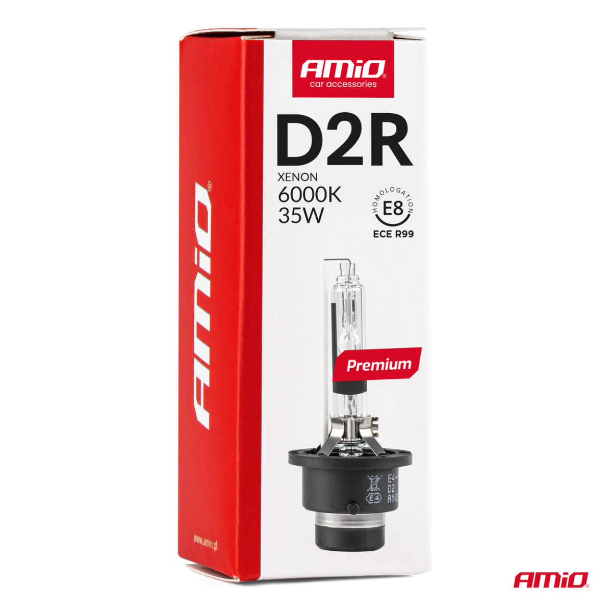 Xenonlampe D2R 6000K PREMIUM AMIO-01971