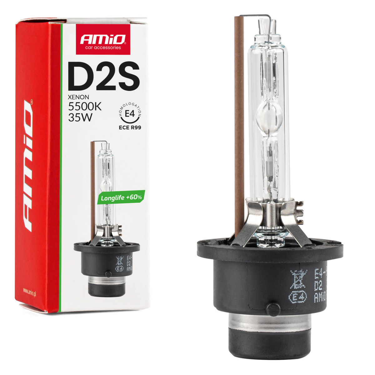 Xenonlampe D2S 5500K LONG LIFE AMIO-01973