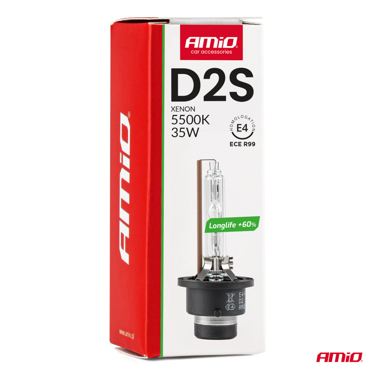 Xenonlampe D2S 5500K LONG LIFE AMIO-01973