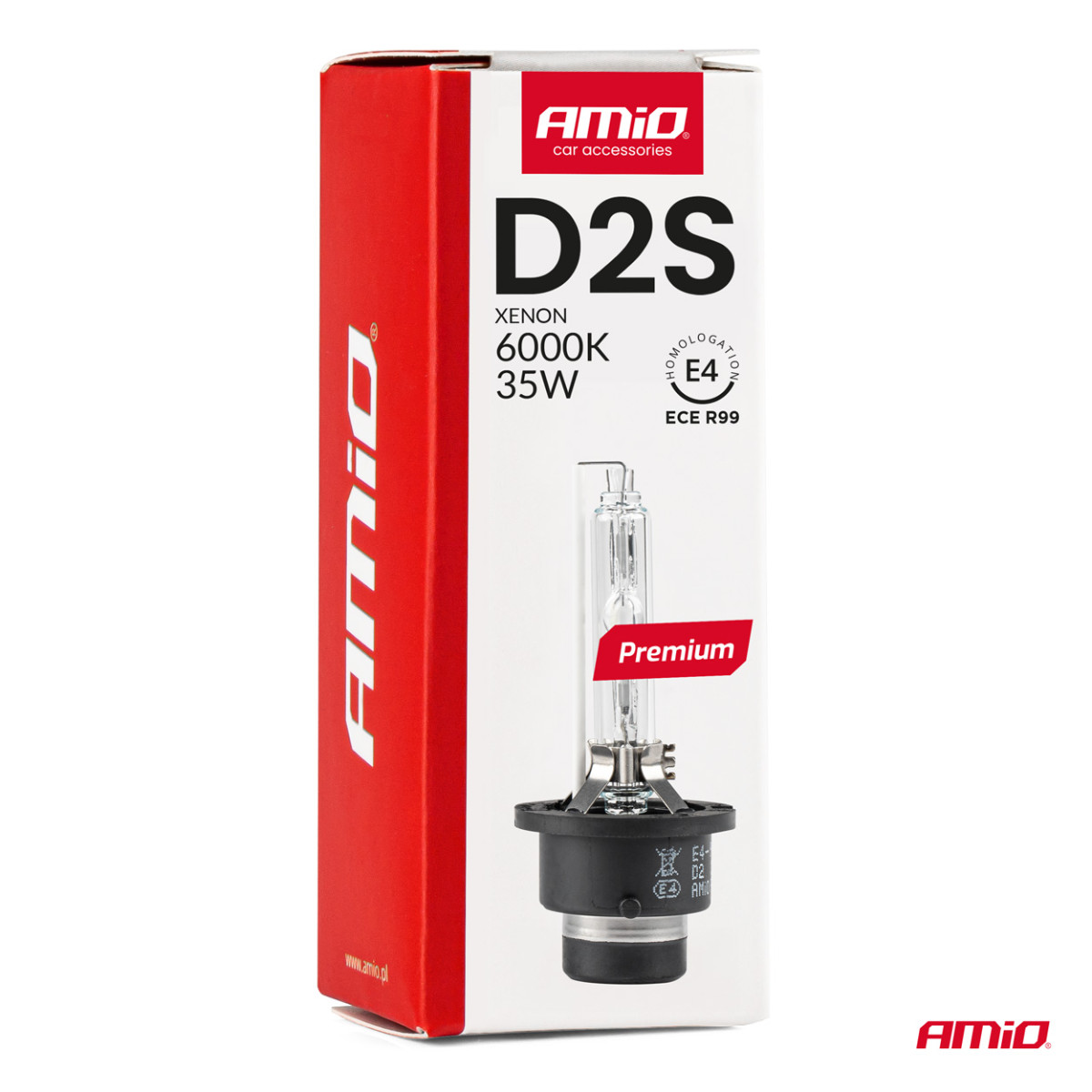 Xenonlampe D2S 6000K PREMIUM AMIO-01976