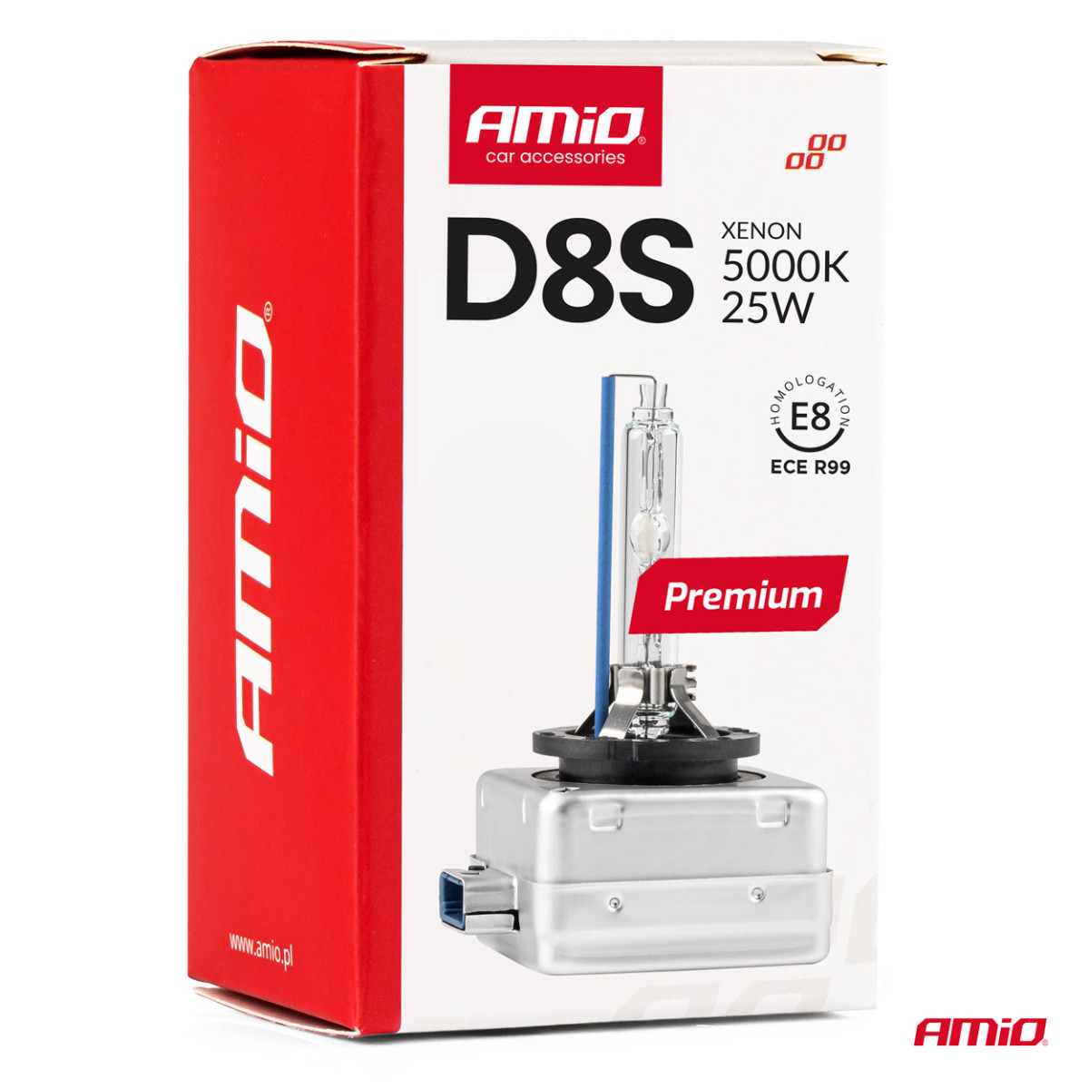 Xenonlampe D8S 5000K PREMIUM AMIO-02395