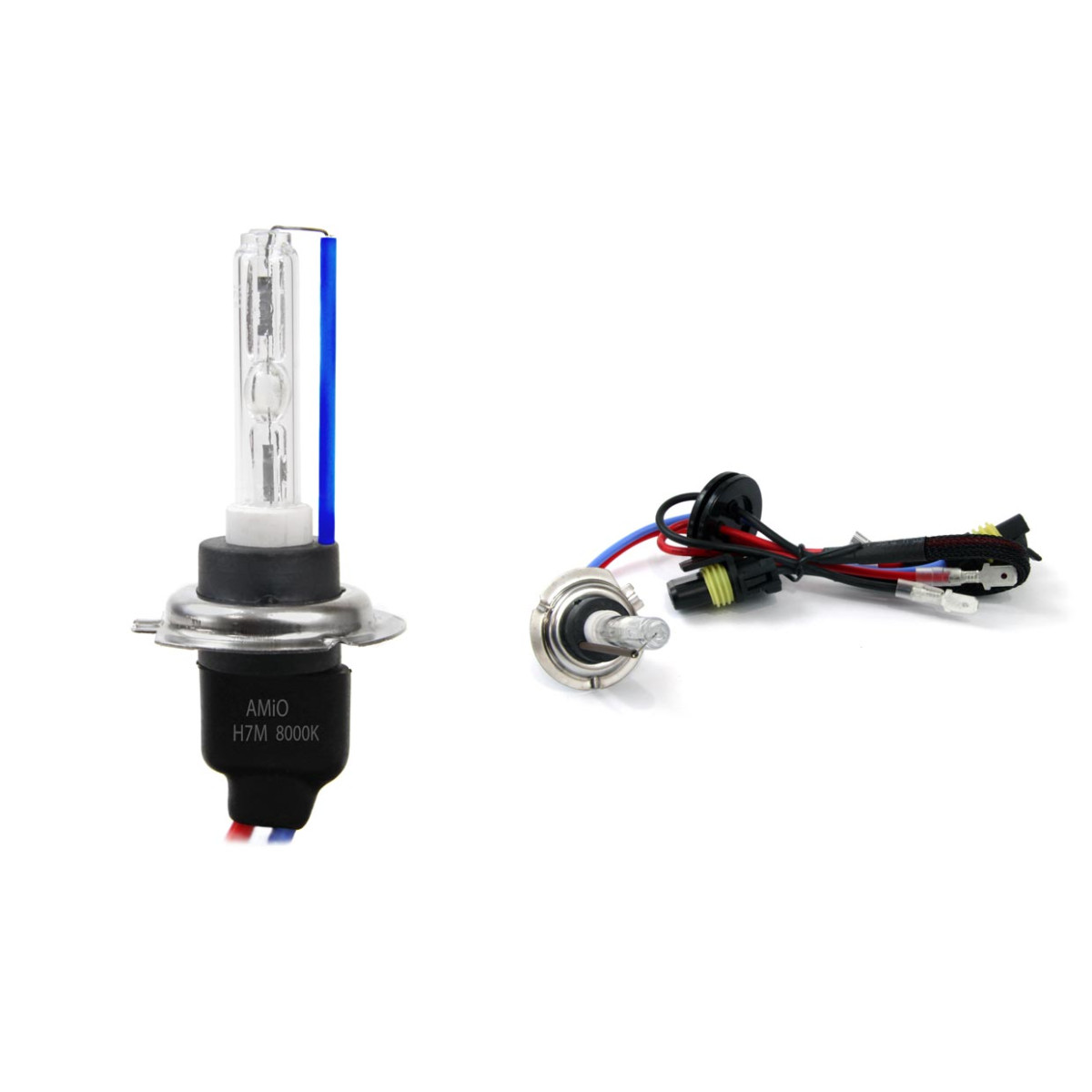 Xenonlampe H7 8000K, Metall, Schutzklasse A, AMIO-01428