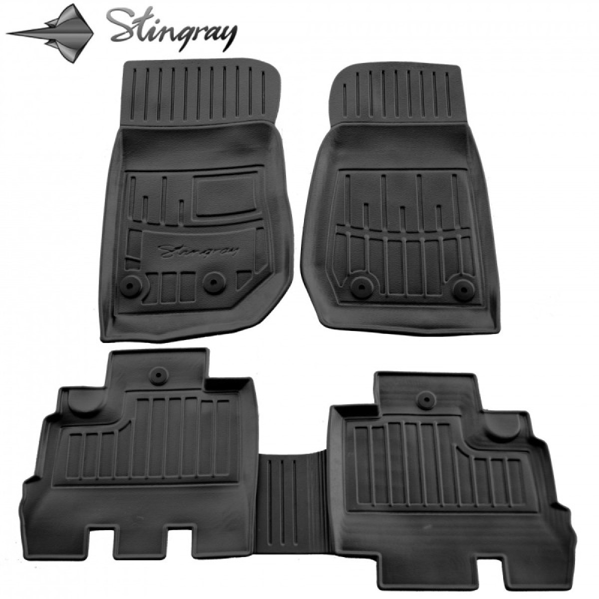 Gummimatten JEEP Wrangler JK (5 türen) 2007-2018 Gummimatten JEEP Wrangler JK (5 türen) 2007-2018