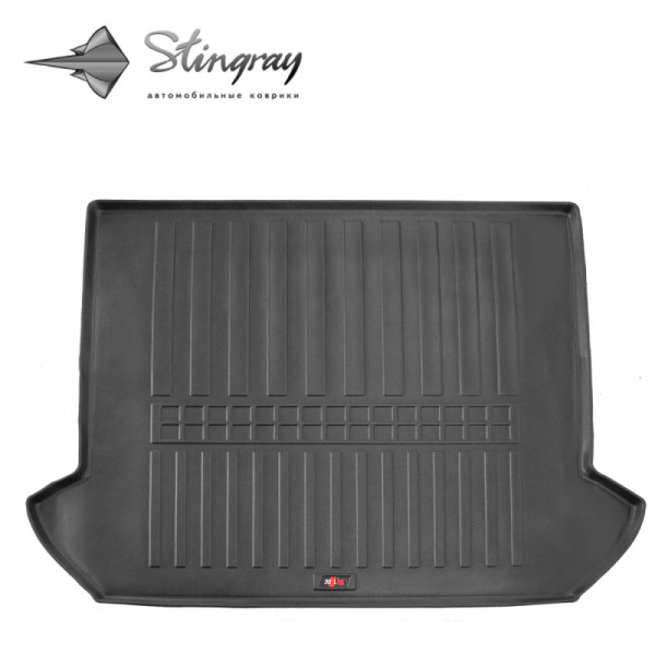 Kofferraummatte 3D aus Gummi VOLVO XC90 2002-2014, (5 seats) / 6037031 / erhöhte kanten