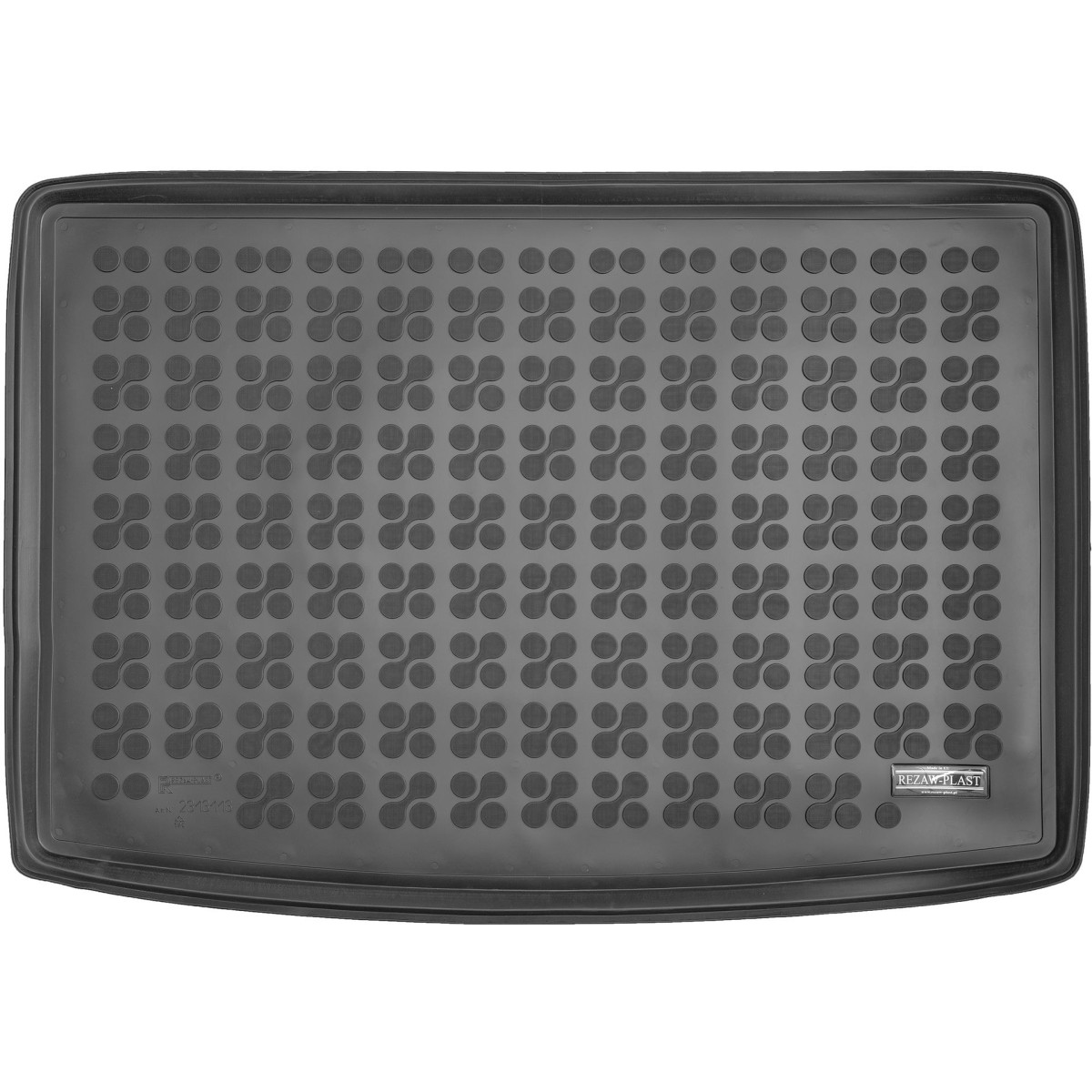 Kofferraummatte aus Gummi Renault Megane IV E-TECH ELECTRIC seit 2022 (einstufiger kofferraum, the storage compartment under the trunk floor) Kofferraummatte aus Gummi Renault Megane IV E-TECH ELECTRIC seit 2022 (einstufiger kofferraum, the storage compartment under the trunk floor)
