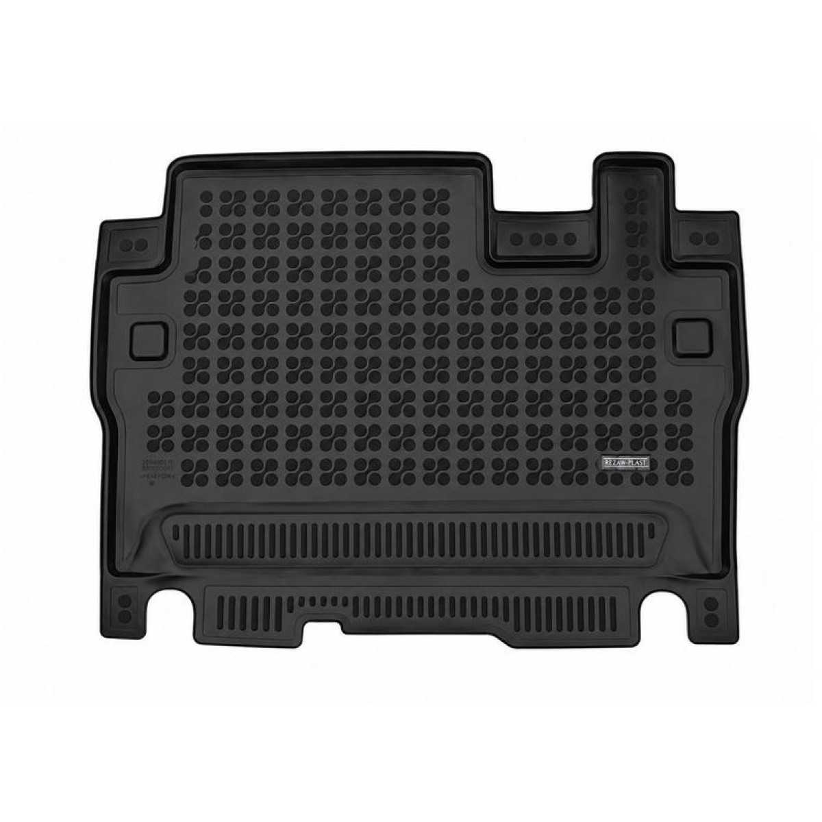 Kofferraummatte aus Gummi Toyota Proace Verso II Long, L2, facelift seit 2024 (einstufiger kofferraum)