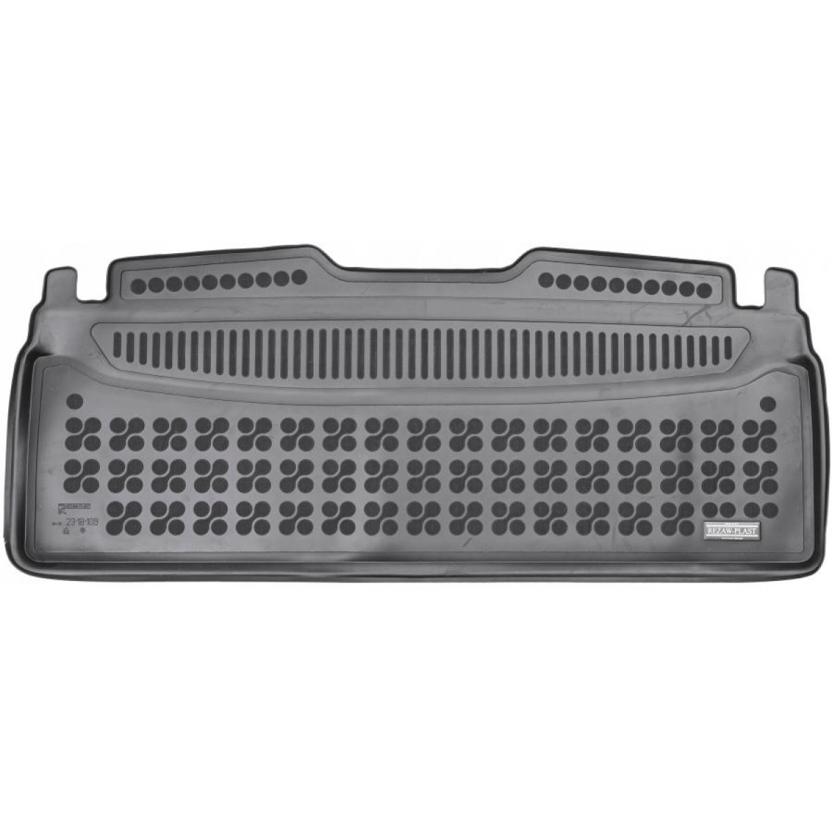 Kofferraummatte aus Gummi Volkswagen Transporter T7 Multivan seit 2021 (7 sitzer)