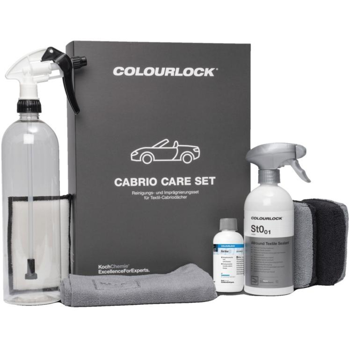 KOCH CHEMIE COLOURLOCK Cabrio Care Set, Textil-Verdeckpflegeset