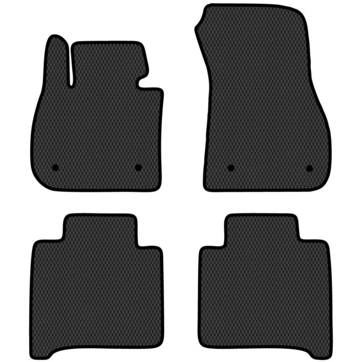 Polymer EVA Fußmatten BMW 2 F46 Grand Tourer I 5 sitzer 2015-2021