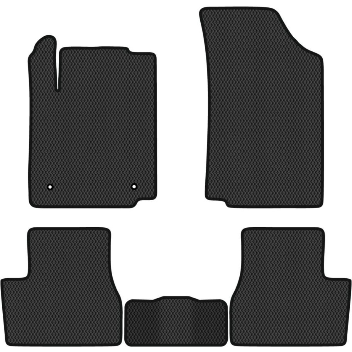 Polymer EVA Fußmatten Citroen C3 I 2002-2009