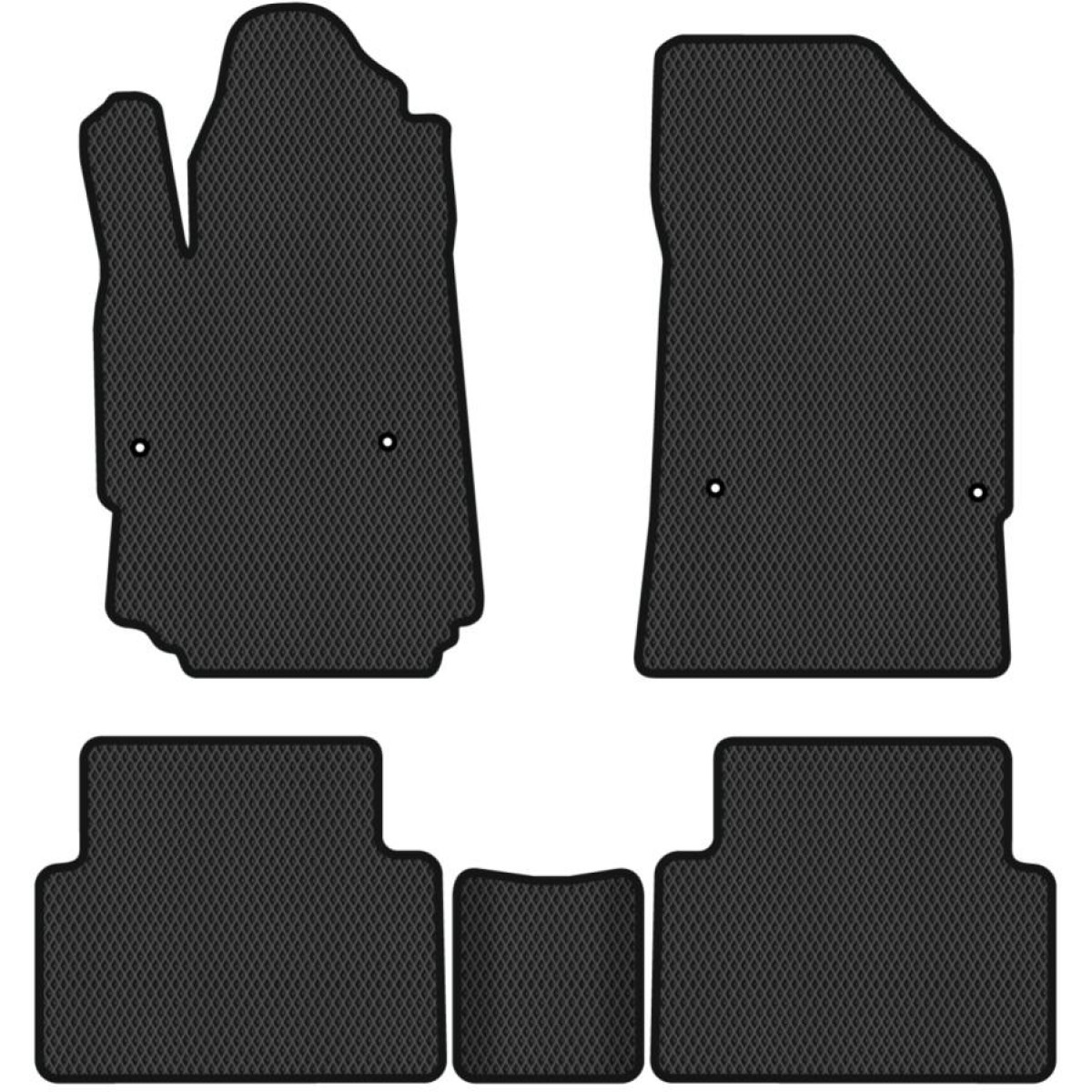 Polymer EVA Fußmatten Citroen C5 II 2008-2017