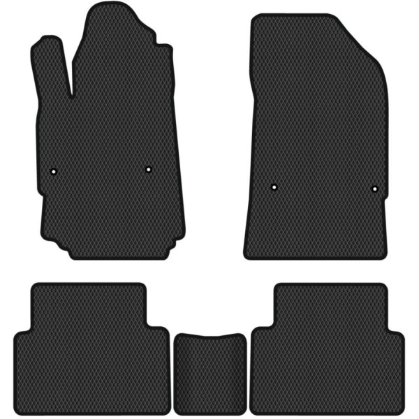 Polymer EVA Fußmatten Citroen C5 II 2008-2017