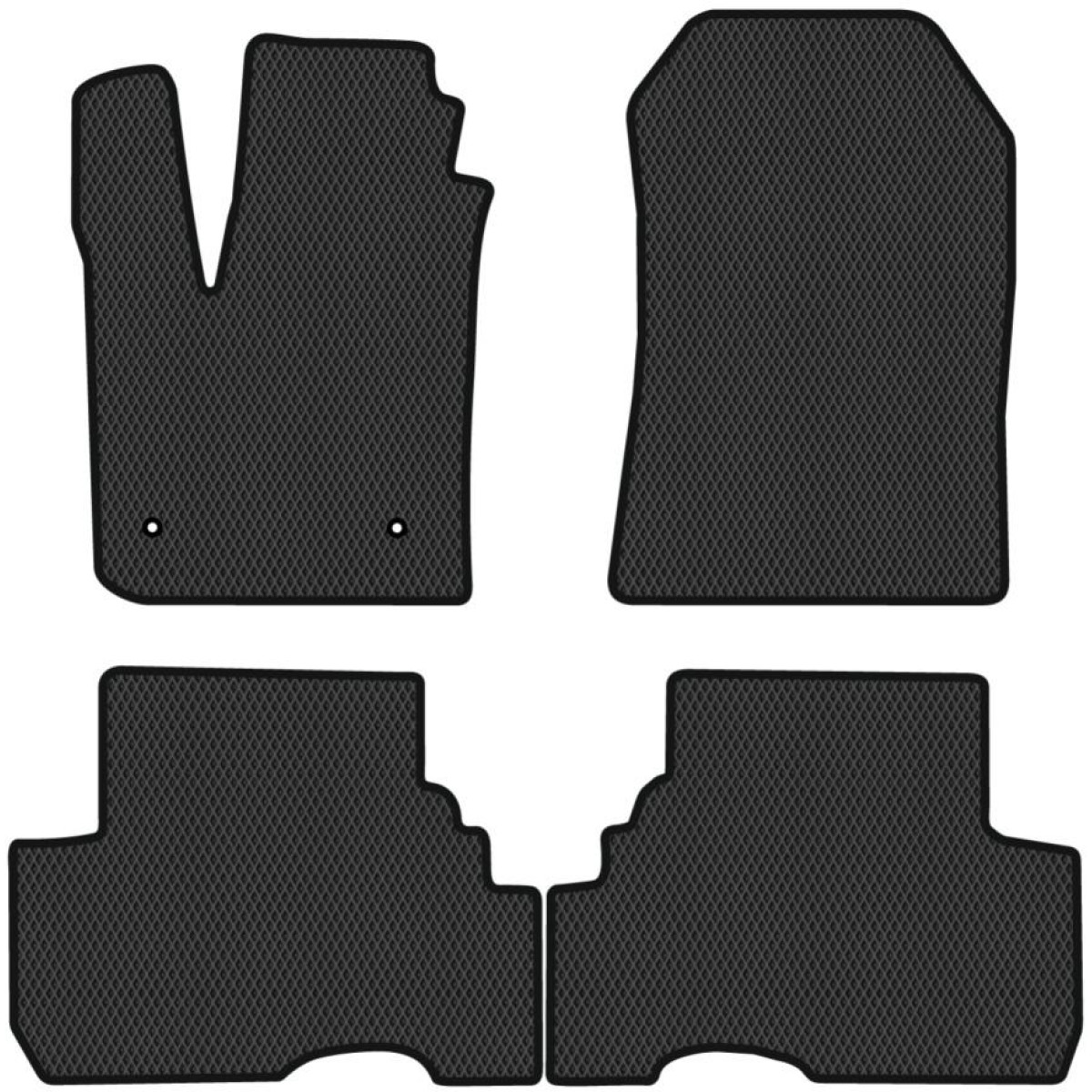 Polymer EVA Fußmatten Dacia Lodgy 5 sitzer 2012-2021