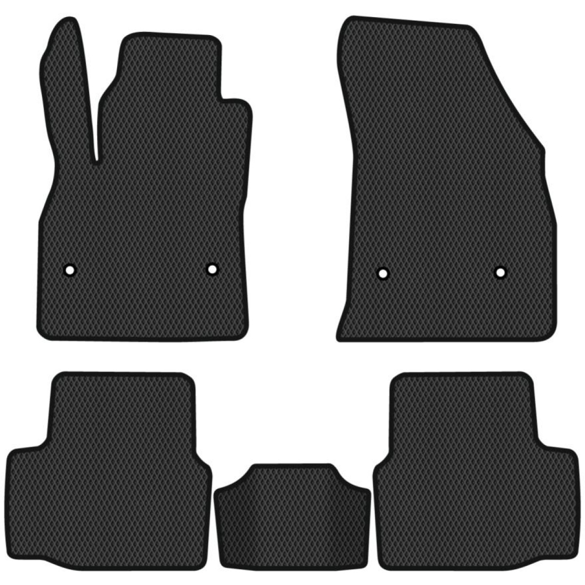 Polymer EVA Fußmatten Opel Astra K 2015-2021