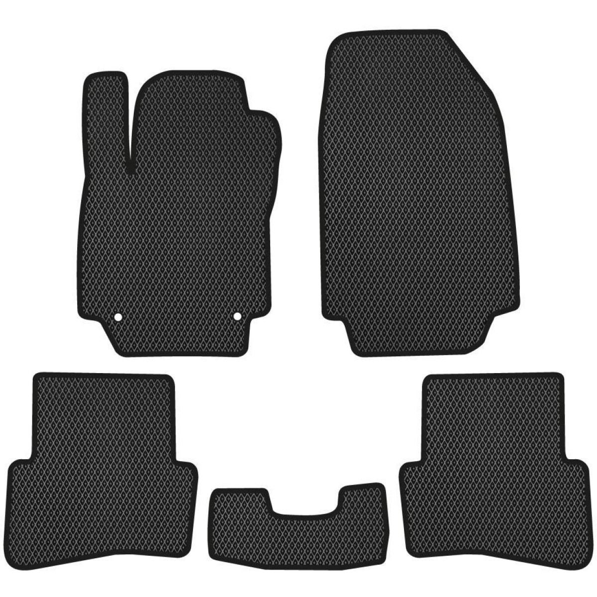 Polymer EVA Fußmatten Renault Renault Captur I 2013-2019