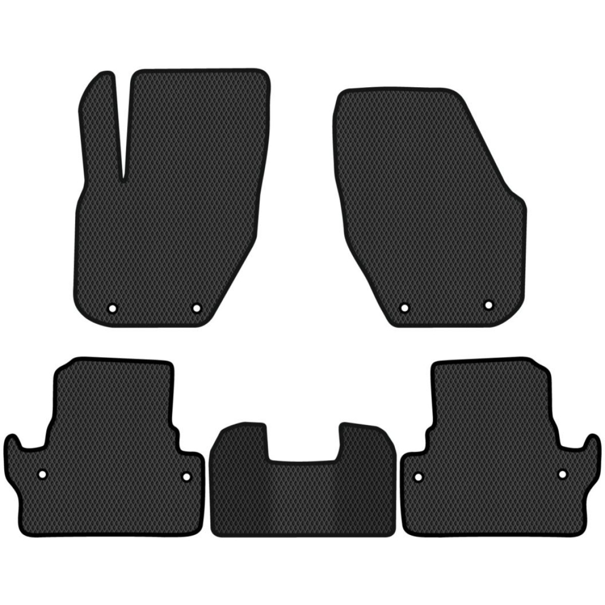 Polymer EVA Fußmatten Volvo V60 PHEV 2010-2018