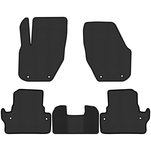 Polymer EVA Fußmatten Volvo V60 PHEV 2010-2018