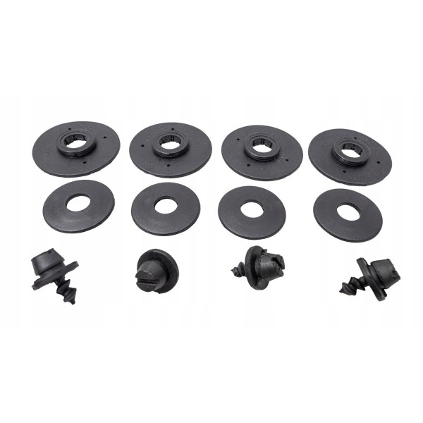 Rezaw-Plast Mattenhalter, 4 Stück.