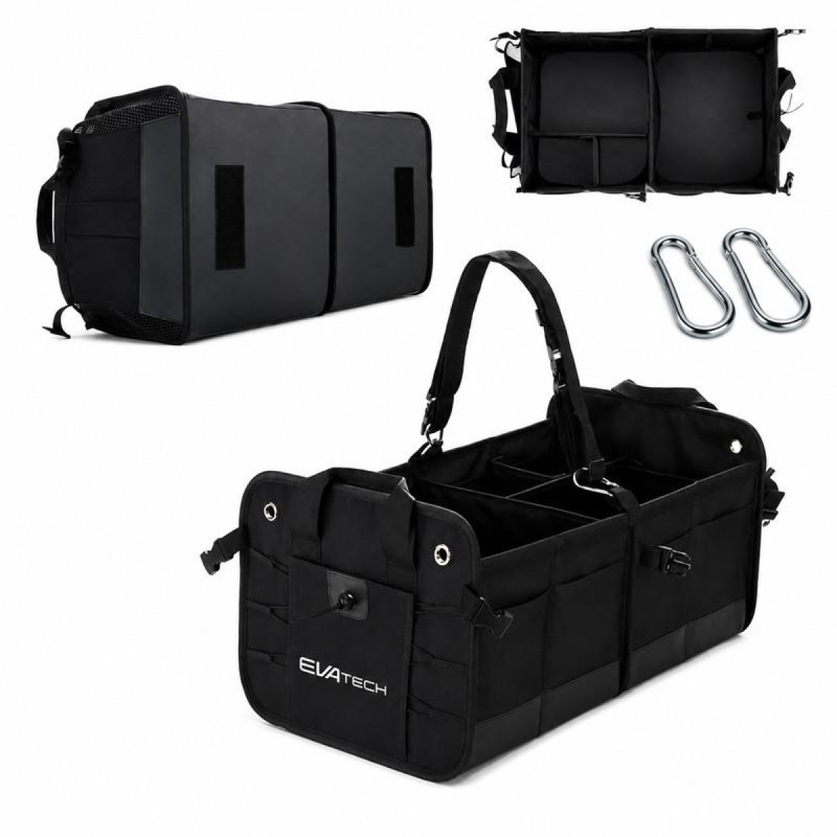 Faltbare Kofferraum-Organizer 2 Plus Froze EVAtech 60×37×32 cm