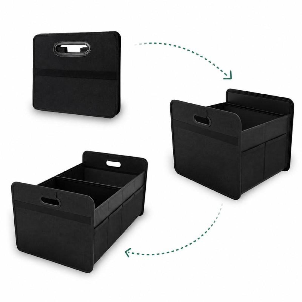 Faltbare Kofferraum-Organizer EVAtech 57x35x28 cm