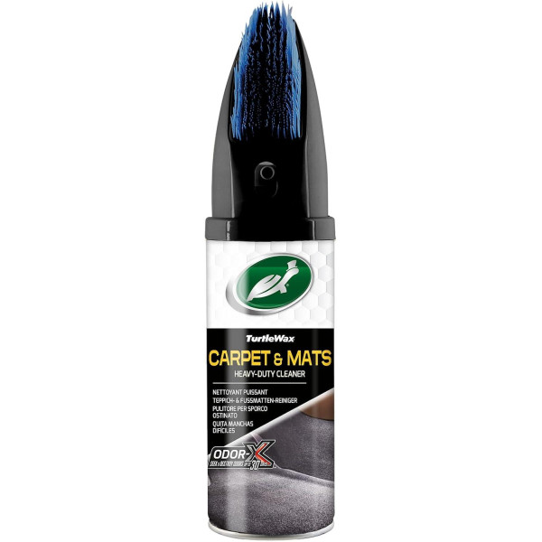 TURTLE WAX Power Out Carpets&Mats + Odor-X, Teppich- und Läuferreiniger mit Geruchsblockierungstechnologie, 400 ml